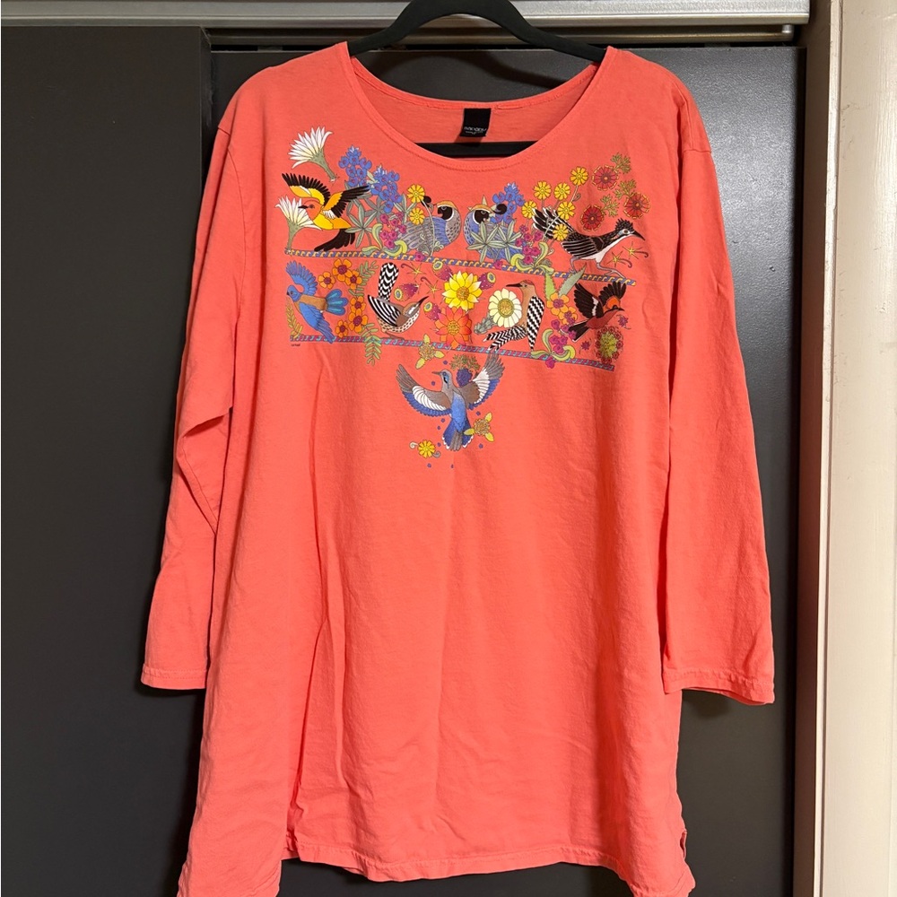 Sabaku Artwear Coral Top